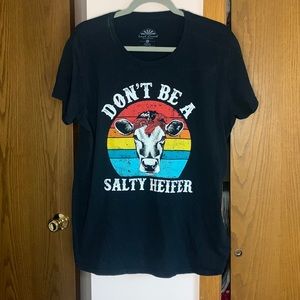 Womens size XL heifer graphic tshirt